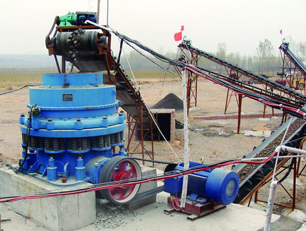 Configuration of 250TPH River Stone Crushing Plant
