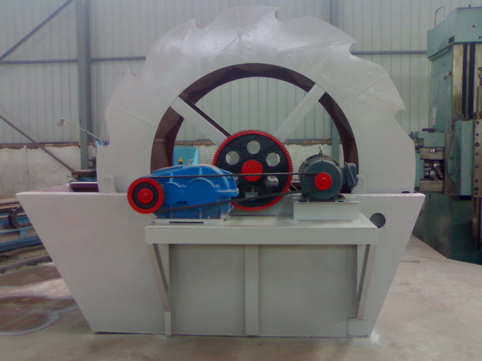 sand washing machine