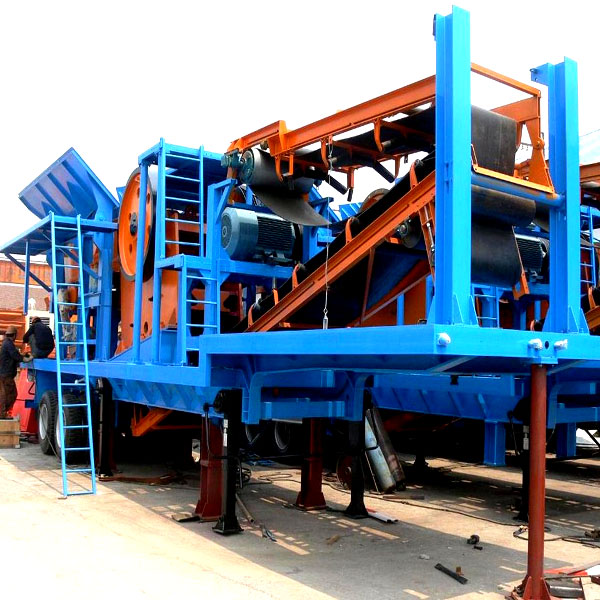 The introduction of the mobile crusher plant
