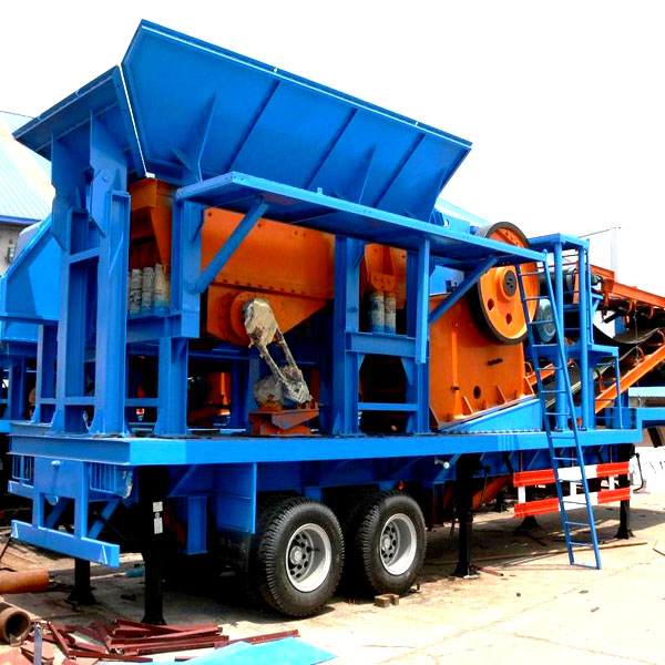 Performance advantages of mobile jaw crushing station