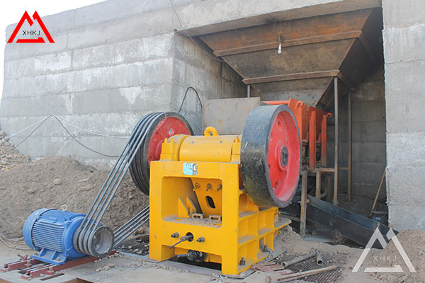 Components of a jaw crusher