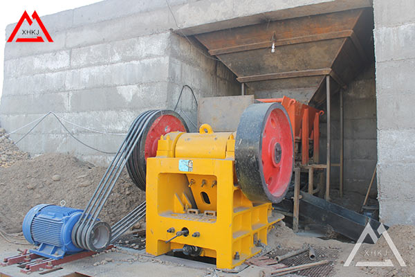 Components of a jaw crusher